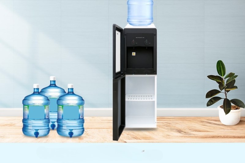 Cây nước nóng lạnh Midea YD1518S-X 498W