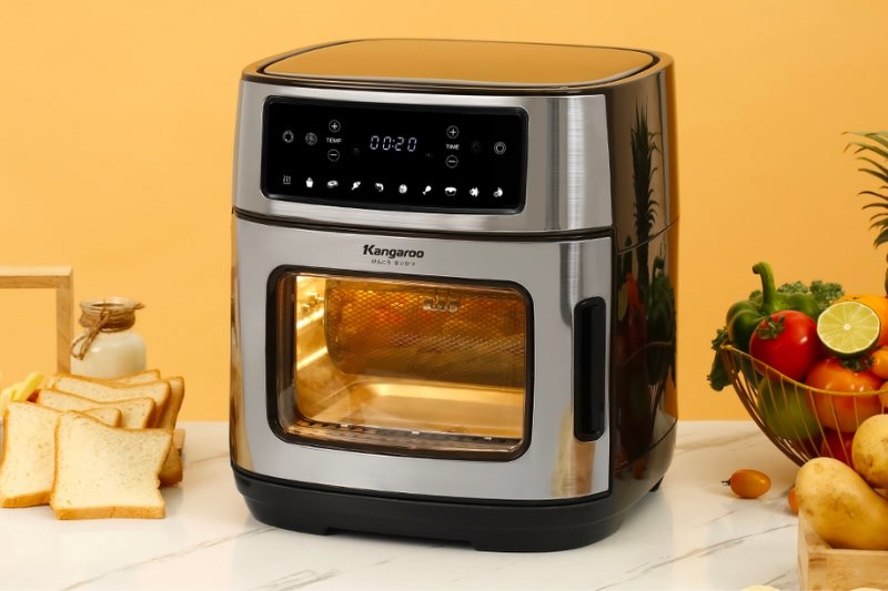 L&ograve; chi&ecirc;n kh&ocirc;ng dầu Kangaroo KG12AF1A 12 l&iacute;t