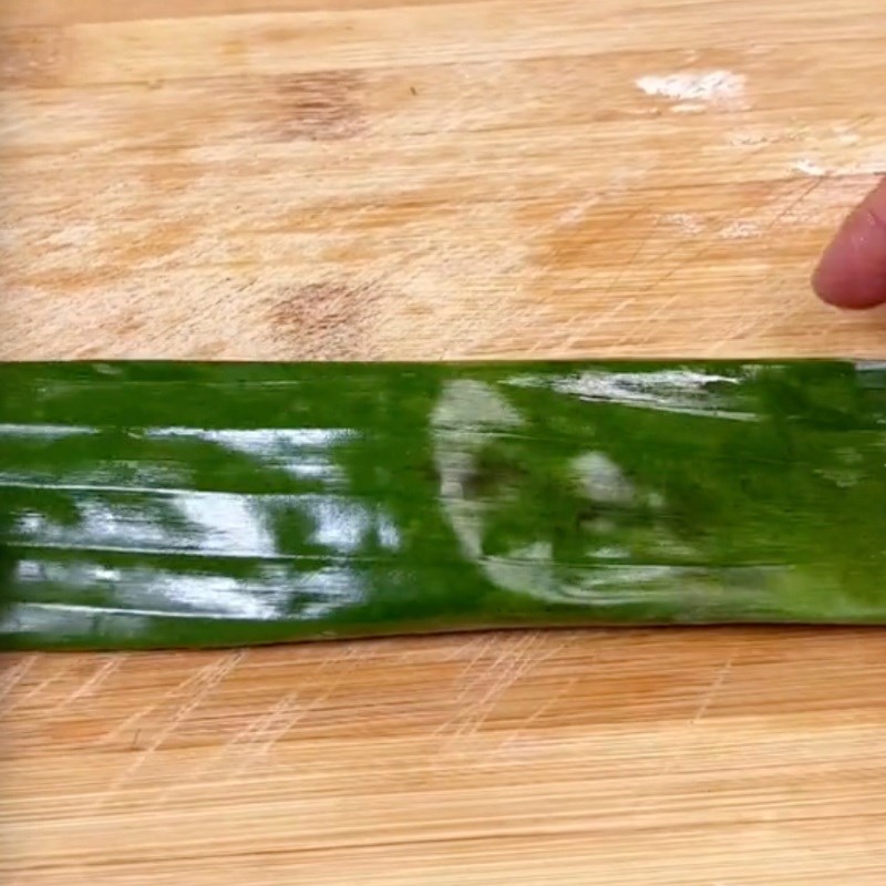 Bước 5 Gói bánh Bánh nậm chay nhân nấm đùi gà