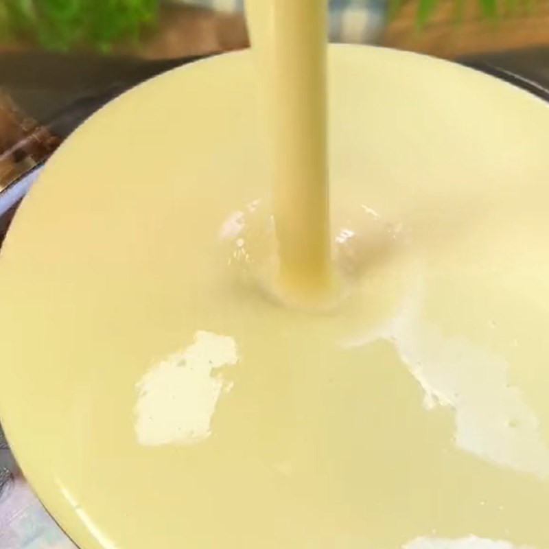 Bước 1 Làm sữa chua Sữa chua cốm xanh (Công thức được chia sẻ từ Tiktok Vào bếp cùng Điện máy XANH)