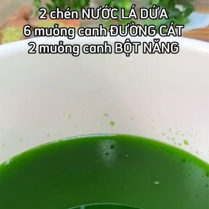 Bước 3 Nấu cốm xanh Sữa chua cốm xanh (Công thức được chia sẻ từ Tiktok Vào bếp cùng Điện máy XANH)