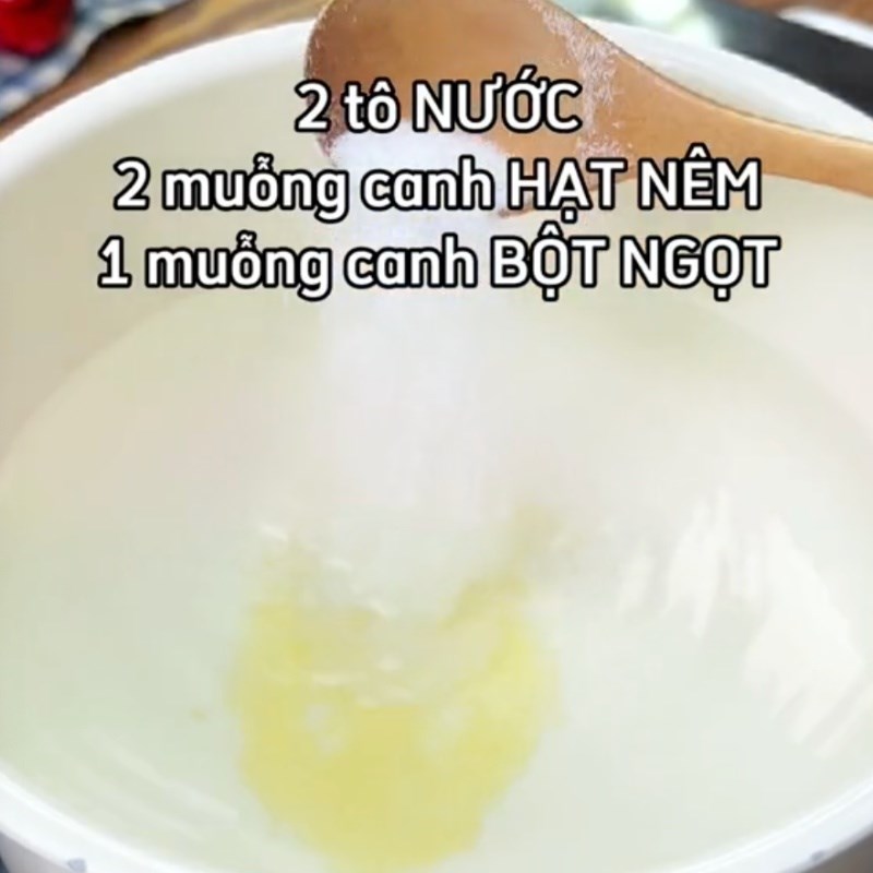 Bước 3 Nấu nước dùng Bún nước lèo (Công thức được chia sẻ bởi Tiktok Vào bếp cùng KitchenAZ)