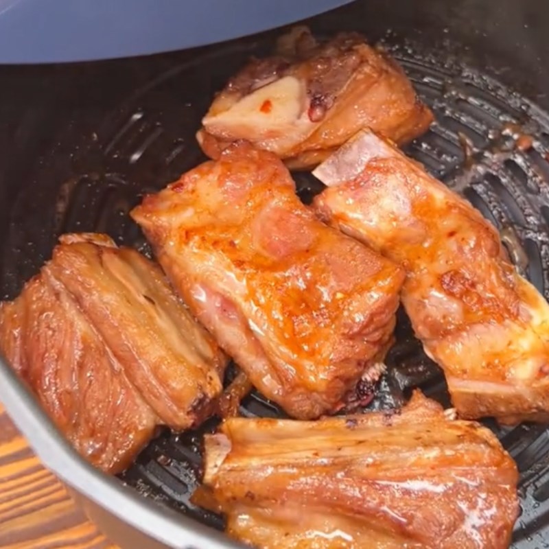 Bước 3 Nướng sườn Sườn nướng cam (Công thức được chia sẻ từ Tiktok Vào bếp cùng Điện máy XANH)