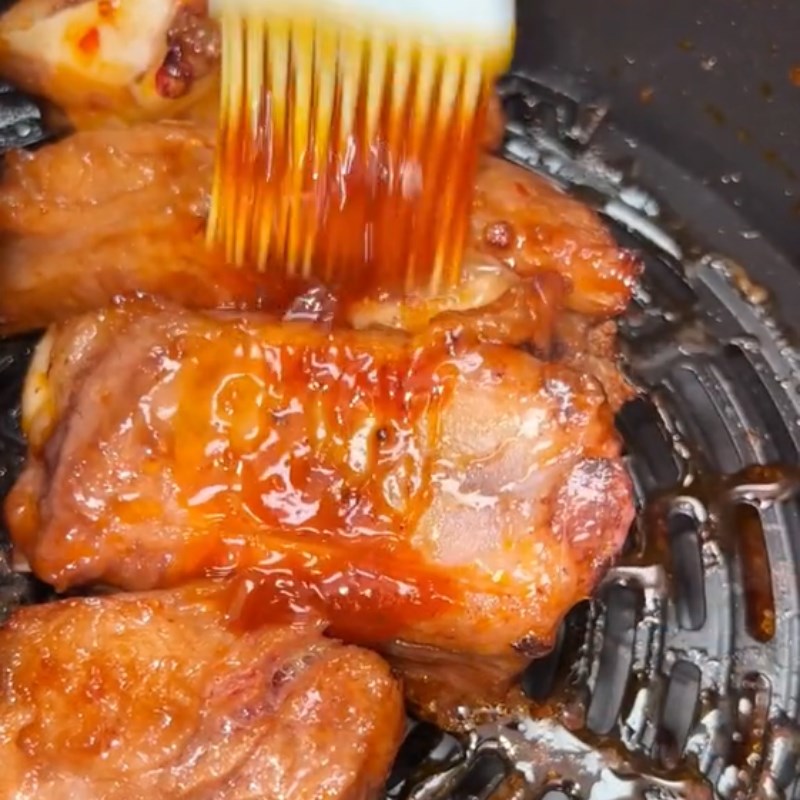 Bước 3 Nướng sườn Sườn nướng cam (Công thức được chia sẻ từ Tiktok Vào bếp cùng Điện máy XANH)