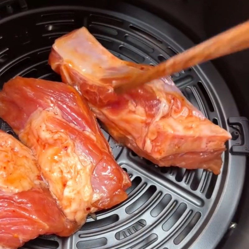 Bước 3 Nướng sườn Sườn nướng cam (Công thức được chia sẻ từ Tiktok Vào bếp cùng Điện máy XANH)