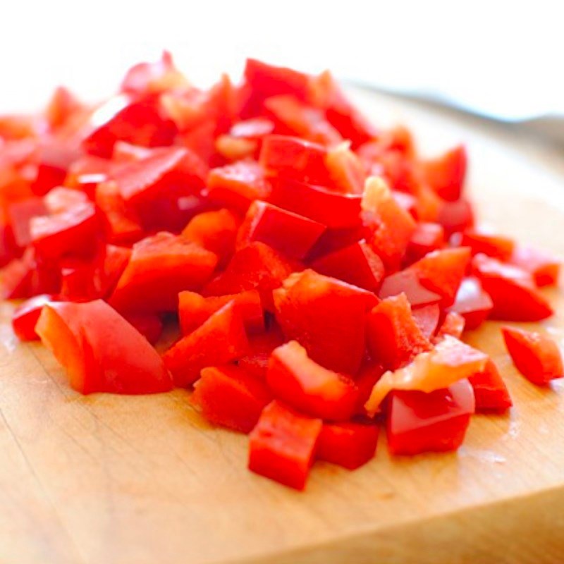 Bước 2 Sơ chế các nguyên liệu còn lại Tàu hũ ky kho nấm chay (Công thức được chia sẻ bởi Tiktok Bếp chay XANH)