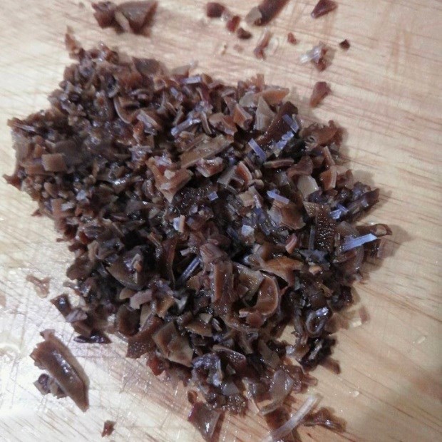 Bước 1 Sơ chế nguyên liệu Tàu hũ ky cuốn đậu hũ bi khìa