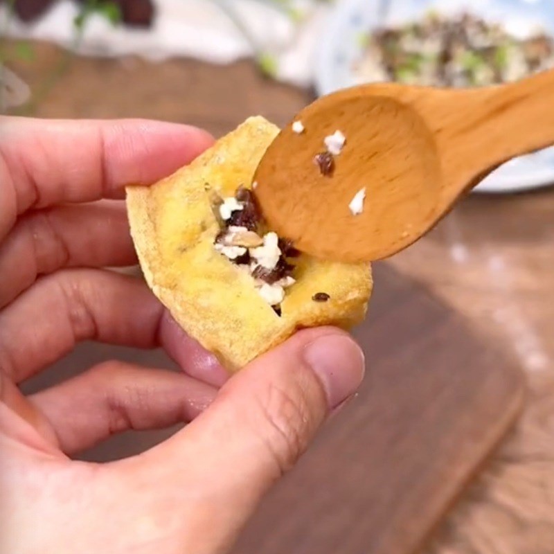 Bước 3 Tạo hình Tàu hũ ky cuốn đậu hũ bi khìa