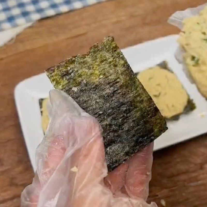 Bước 4 Tạo hình Bún mọc chay dọc mùng (Công thực được chia sẻ bởi Tiktok Bếp chay XANH)