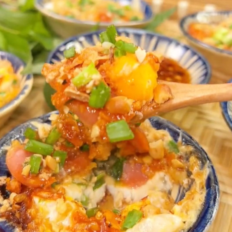 Bước 4 Thành phẩm Chén trứng nướng (Công thức được chia sẻ từ Tiktok Vào bếp cùng Điện máy XANH)
