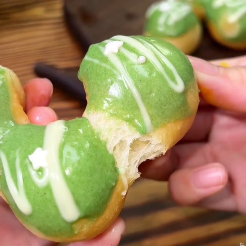 Bước 6 Thành phẩm Bánh mochi donut (Công thức được chia sẻ từ Tiktok vào bếp cùng Điện máy XANH)