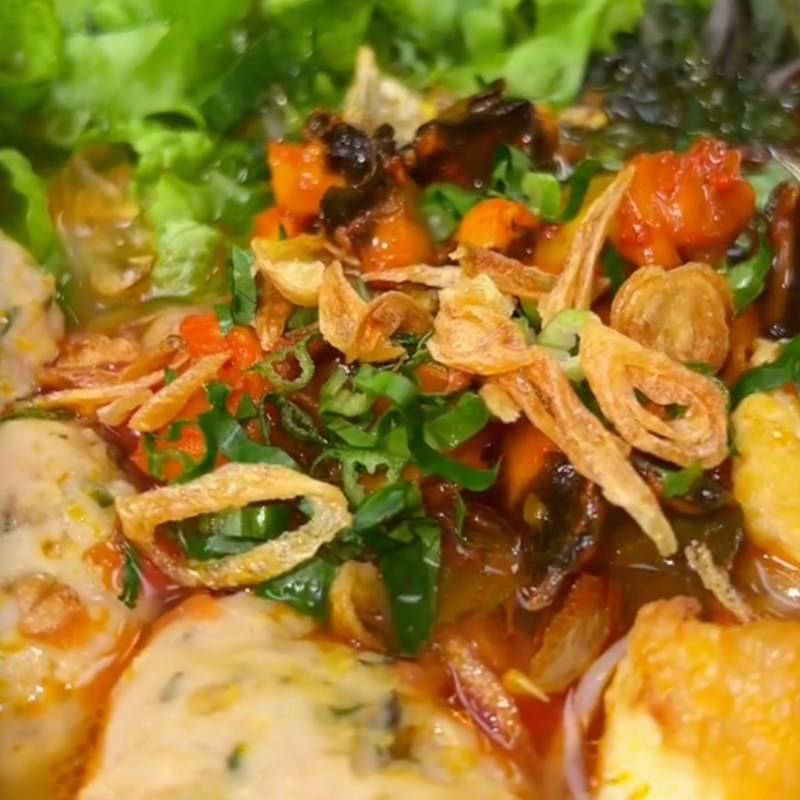 Bước 4 Thành phẩm Bún ốc mọc