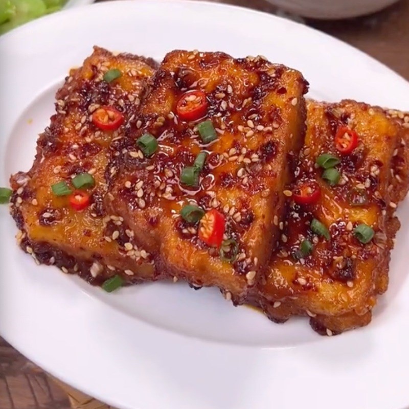 Bước 6 Thành phẩm Đậu hũ kho nước tương (Công thức được chia sẻ bởi Tiktok Bếp chay XANH)