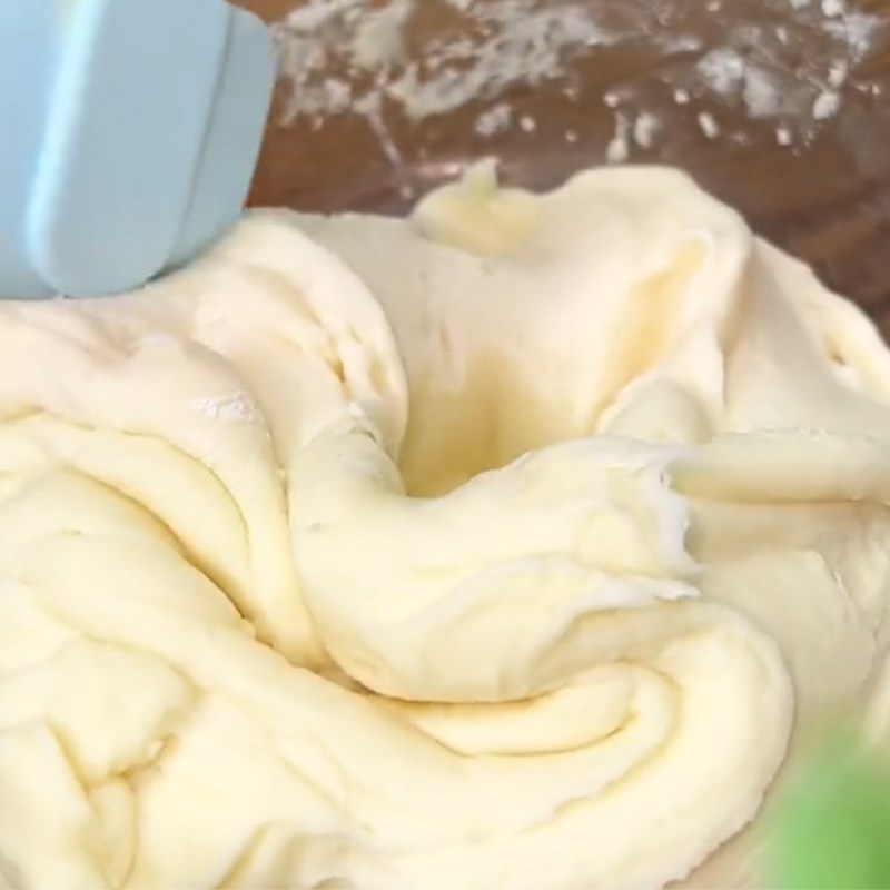 Bước 2 Trộn bột Bánh mochi donut (Công thức được chia sẻ từ Tiktok vào bếp cùng Điện máy XANH)