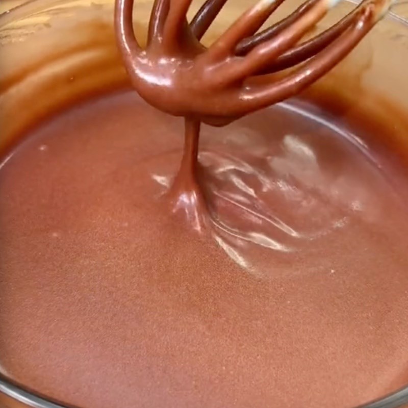 Bước 2 Trộn bột Bánh cacao socola (Công thức được chia sẻ bởi Tiktok Vào bếp cùng Điện máy XANH)