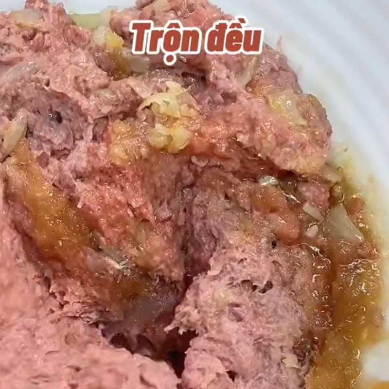 Bước 3 Trộn nguyên liệu Pate gan (Công thức được chia sẻ từ Tiktok Vào bếp cùng Điện máy XANH)