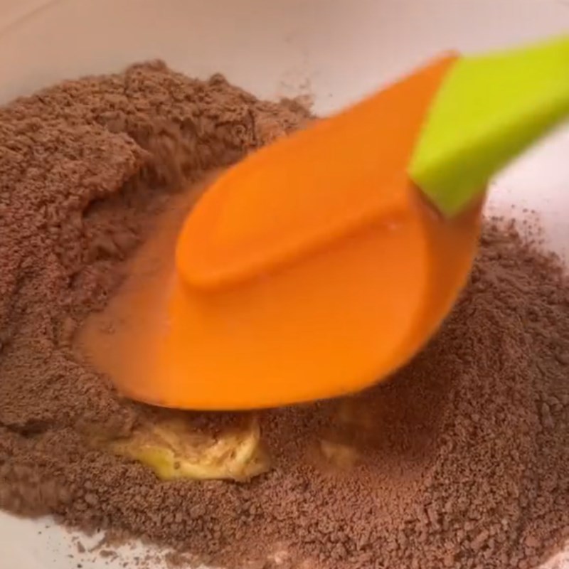 Bước 1 Trộn nhân milo Bánh mì milo (Công thức được chia sẻ từ Tiktok vào bếp cùng Điện máy XANH)