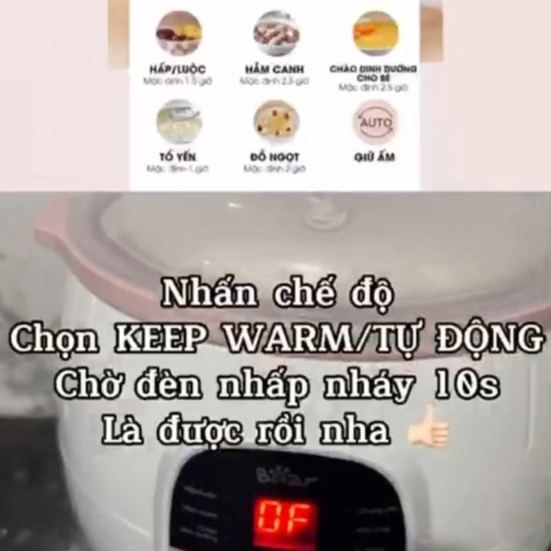 Bước 3 Ủ sữa chua Làm sữa chua bằng nồi nấu chậm