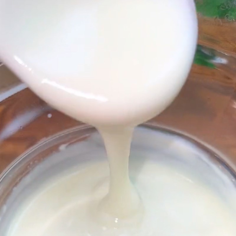 Bước 2 Ủ sữa chua Sữa chua cốm xanh (Công thức được chia sẻ từ Tiktok Vào bếp cùng Điện máy XANH)