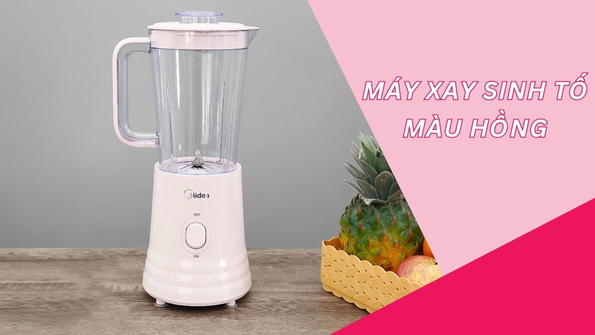 Gợi ý mẫu máy xay sinh tố màu hồng