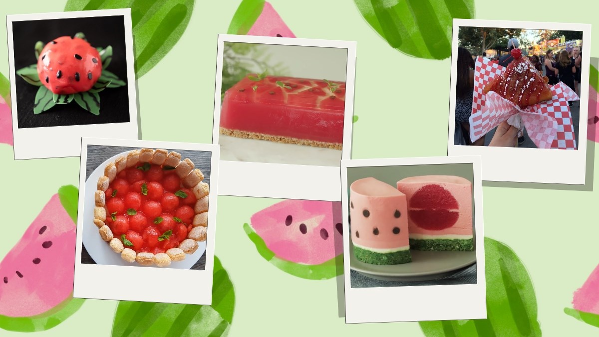 Tổng hợp các món bánh dưa hấu