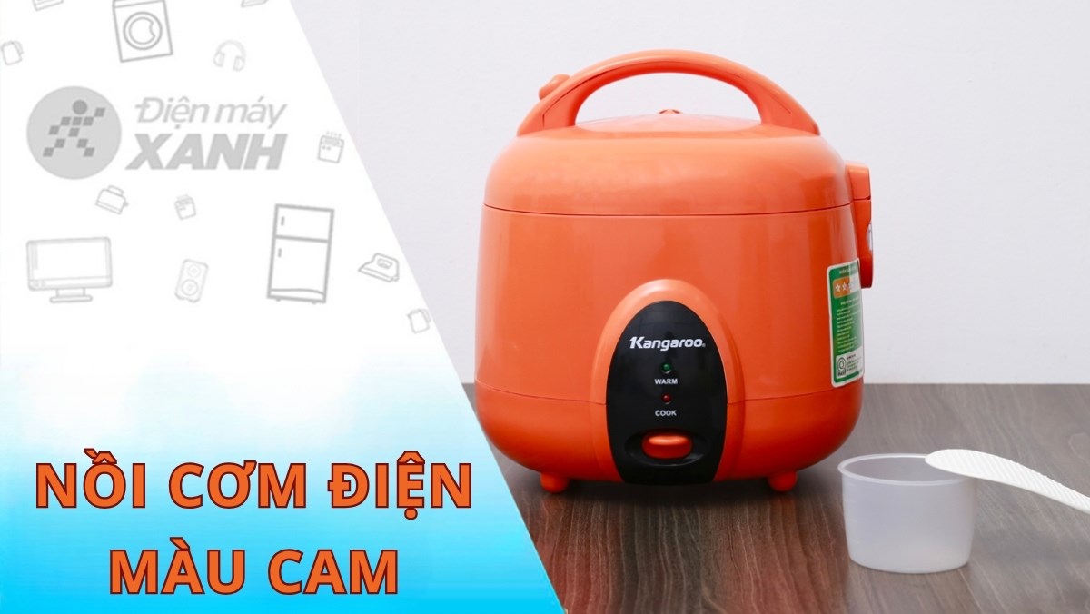 Top 3 nồi cơm điện màu cam