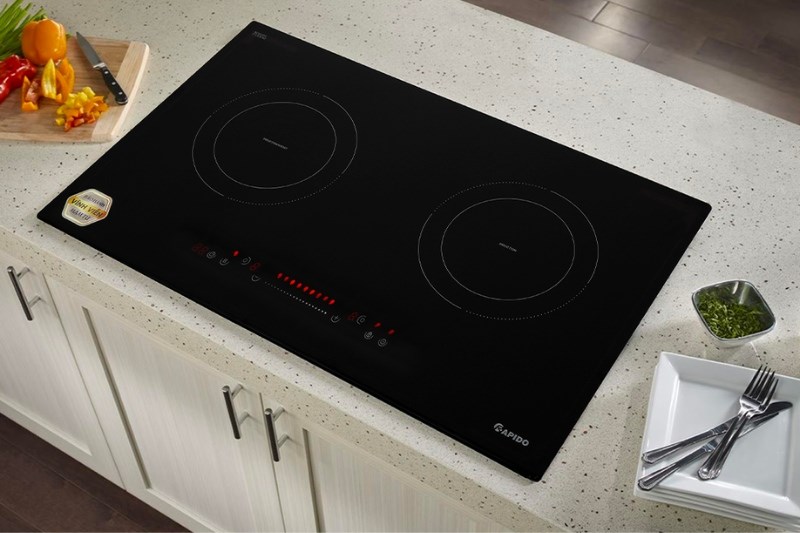 Bếp từ đ&ocirc;i lắp &acirc;m Rapido RI4000DS