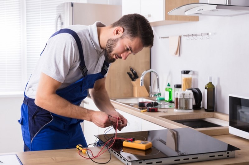 C&ocirc;ng tắc bếp, đầu nối cuối hoặc bộ điều khiển gặp trục trặc