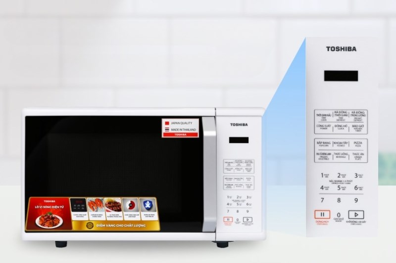 L&ograve; vi s&oacute;ng Toshiba ER-SS23(W1)VN 23 l&iacute;t 