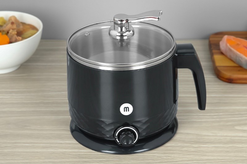 Ca nấu đa năng Mishio MK214 đen 1.5 l&iacute;t