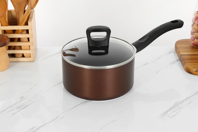 Qu&aacute;nh nh&ocirc;m chống d&iacute;nh nắp k&iacute;nh 18 cm Tefal Day By Day G1432305