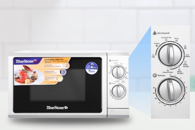 L&ograve; vi s&oacute;ng c&oacute; nướng BlueStone MOB-7741 25 l&iacute;t 