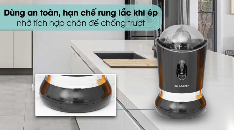 Sản phẩm có chân đế chống trượt