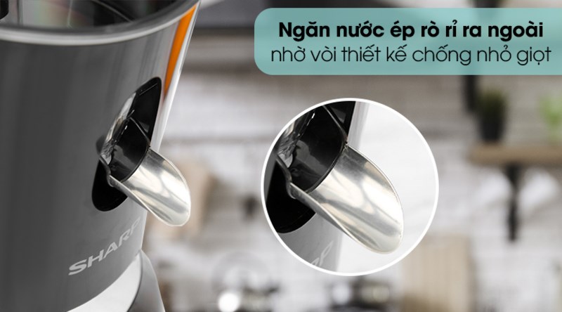 Trang bị vòi được làm chống nhỏ giọt