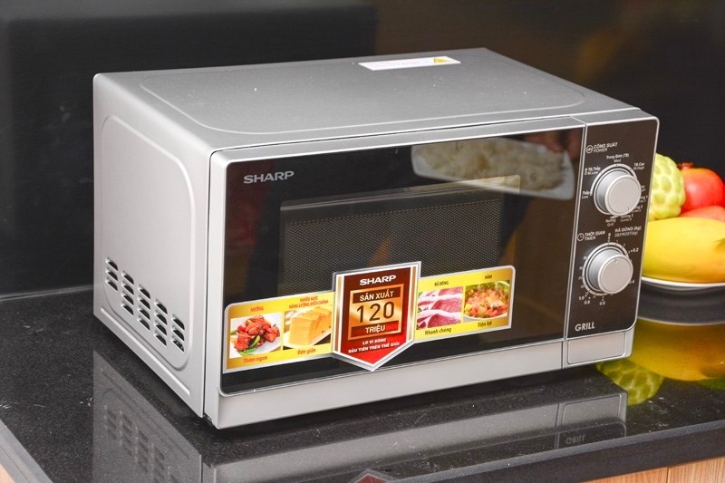 L&ograve; vi s&oacute;ng c&oacute; nướng Sharp R-G222VN-S 20 l&iacute;t