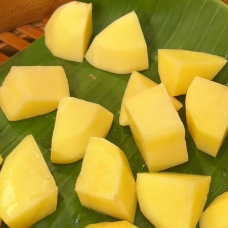 Bước 1 Chuẩn bị nguyên liệu Snack khoai tây rong biển (Công thức được chia sẻ từ Tiktok Vào bếp cùng Điện máy XANH)