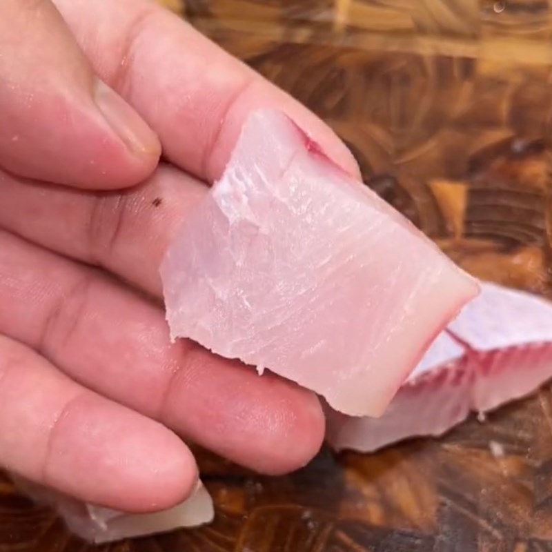 Bước 1 Chuẩn bị nguyên liệu Cá diêu hồng sốt cam (Công thức được chia sẻ từ Tiktok vào bếp cùng Điện máy XANH)