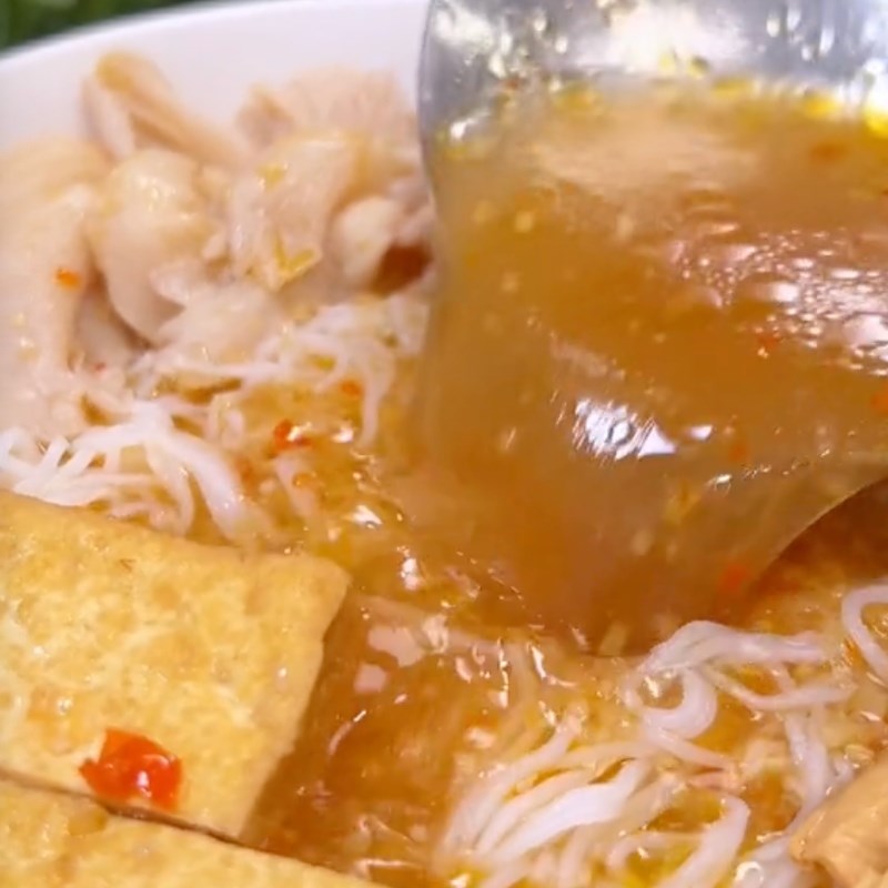 Bước 5 Hoàn thành Bún gỏi già chay (Công thức được chia sẻ bởi Tiktok Bếp chay XANH)