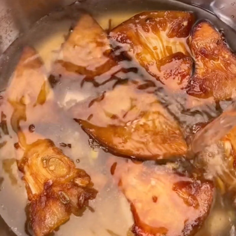 Bước 5 Kho mít Mít kho nước dừa
