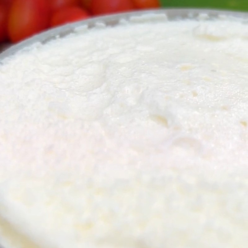 Bước 3 Làm kem Kem vải (Công thức được chia sẻ từ Tiktok Vào bếp cùng Điện amasy XANH)