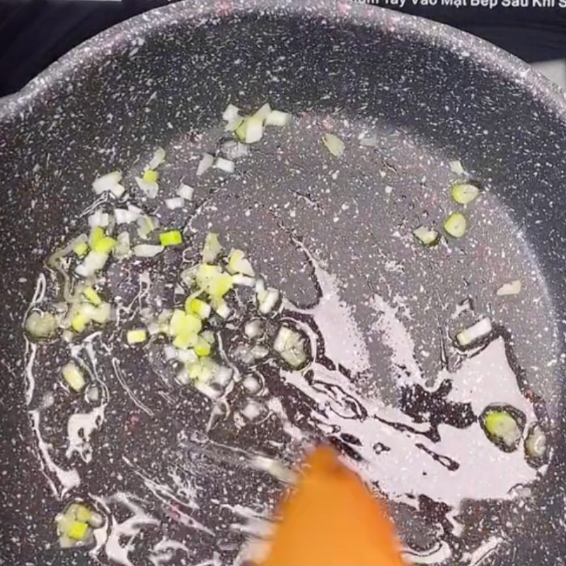 Bước 5 Làm nước xốt Đậu hũ hấp nấm (Công thức được chia sẻ bởi Tiktok Bếp chay XANH)