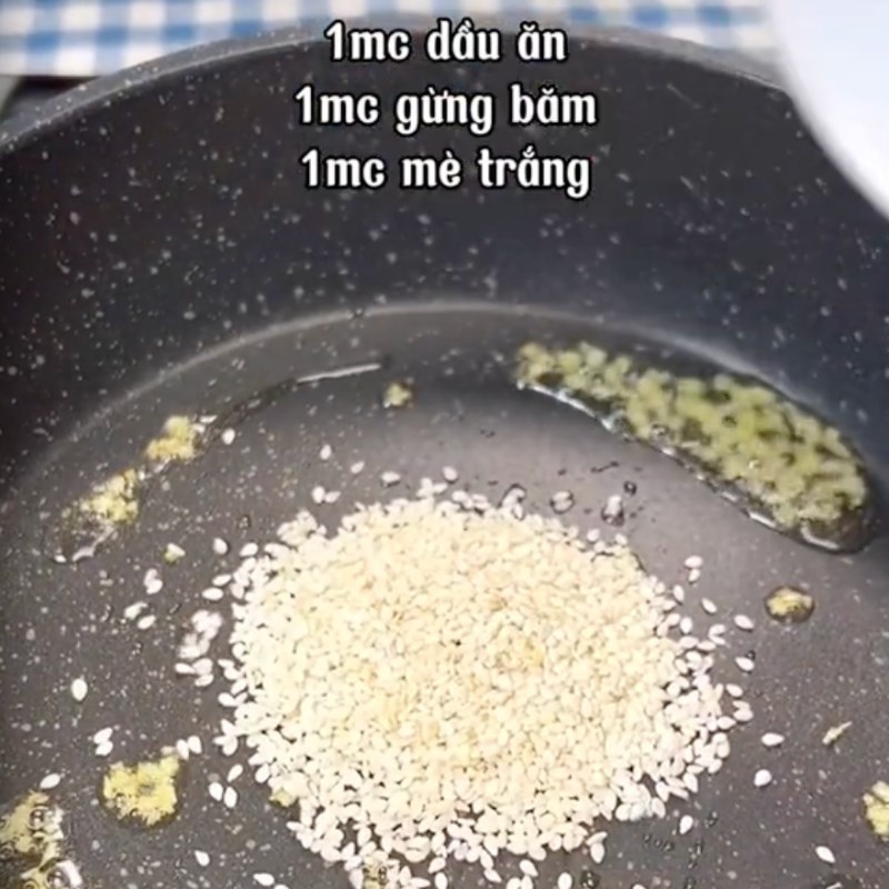 Bước 5 Nấm đùi gà sốt mè rang Nấm đùi gà sốt mè