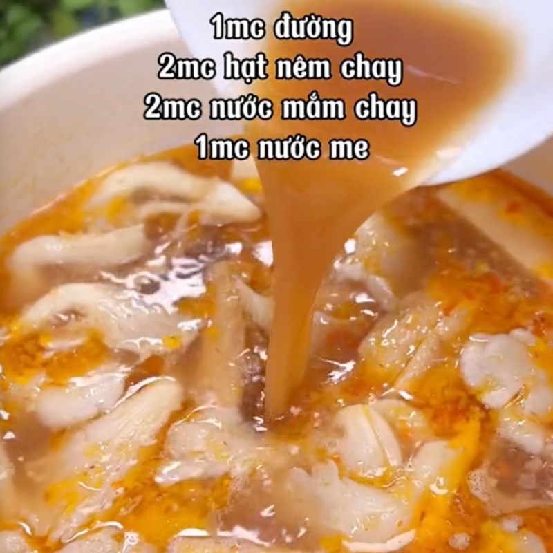 Bước 4 Nấu nước dùng Bún gỏi già chay (Công thức được chia sẻ bởi Tiktok Bếp chay XANH)