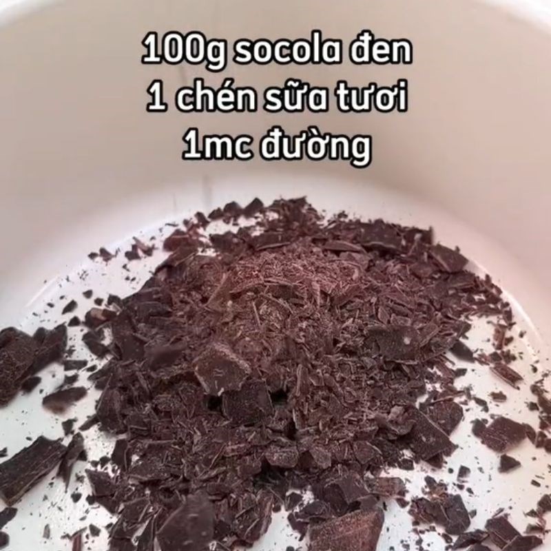 Bước 1 Nấu pudding Pudding socola (Công thức được chia sẻ từ Tiktok vào bếp cùng Điện máy XANH)
