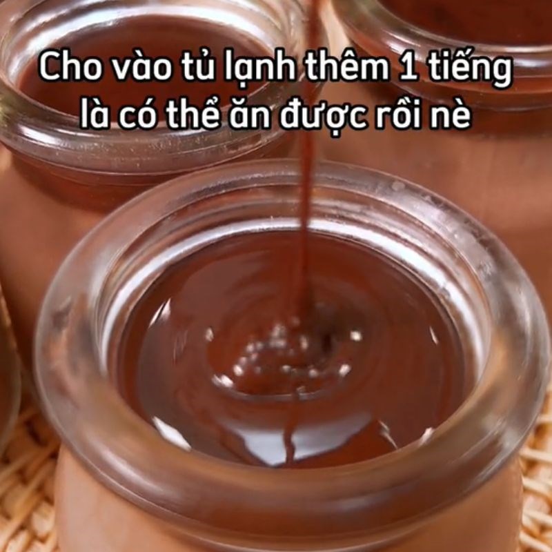 Bước 2 Nấu socola Pudding socola (Công thức được chia sẻ từ Tiktok vào bếp cùng Điện máy XANH)