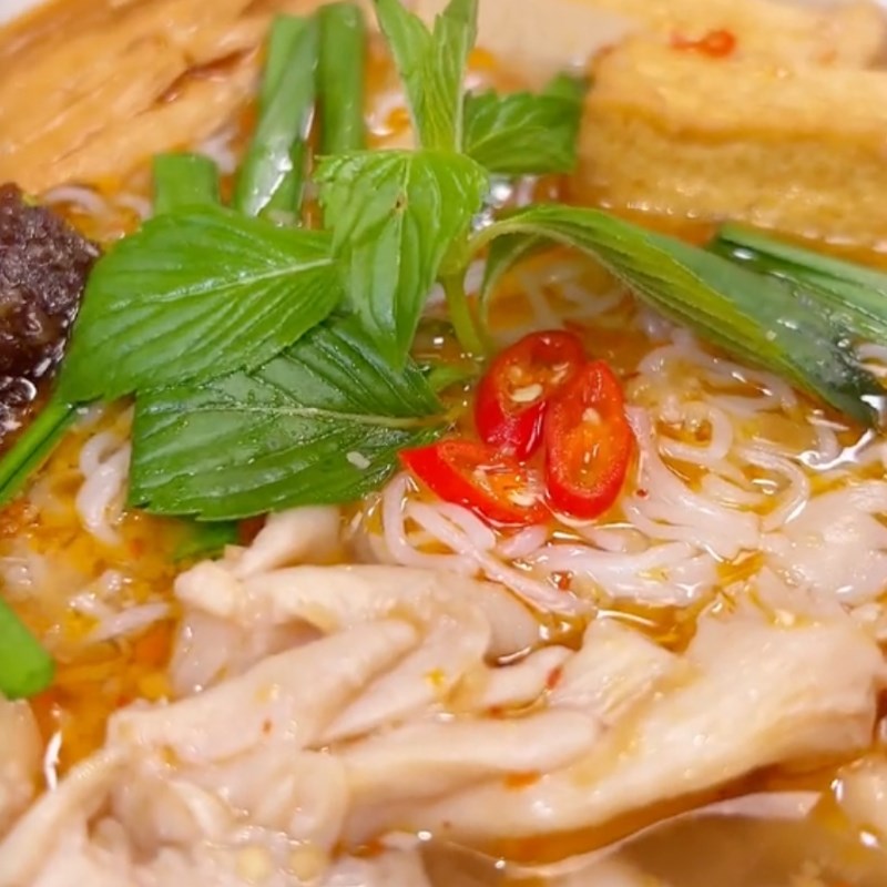 Bước 6 Thành phẩm Bún gỏi già chay (Công thức được chia sẻ bởi Tiktok Bếp chay XANH)