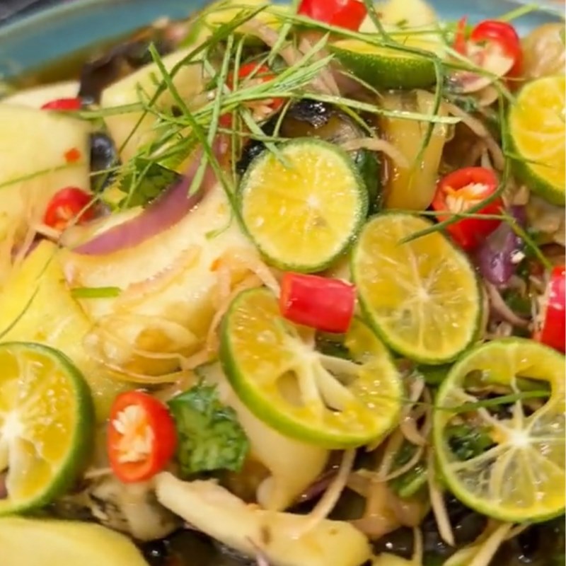 Bước 5 Thành phẩm Ốc bươu sốt thái (Công thức được chia sẻ từ Tiktok Vào bếp cùng Điện máy XANH)