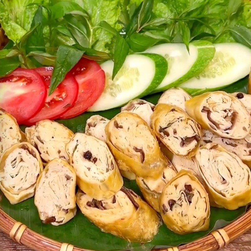 Bước 6 Thành phẩm Chả giò chay tàu hũ ky (Công thức được chia sẻ bởi Tiktok Bếp chay XANH)