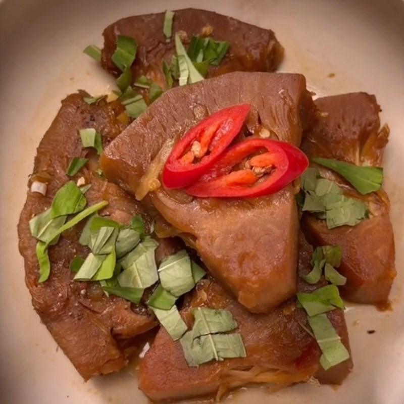 Bước 6 Thành phẩm Mít kho nước dừa