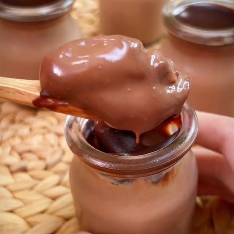 Bước 3 Thành phẩm Pudding socola (Công thức được chia sẻ từ Tiktok vào bếp cùng Điện máy XANH)